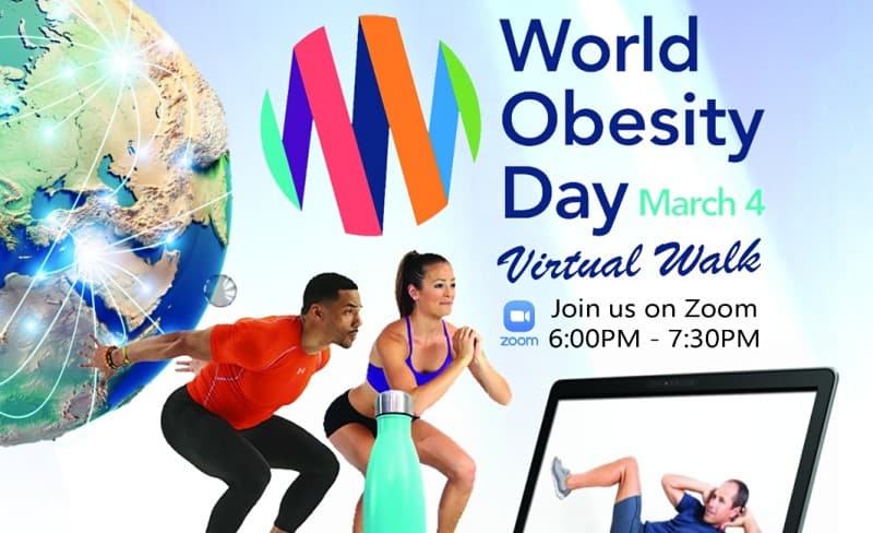 Walk a Mile Workout on World Obesity Day.